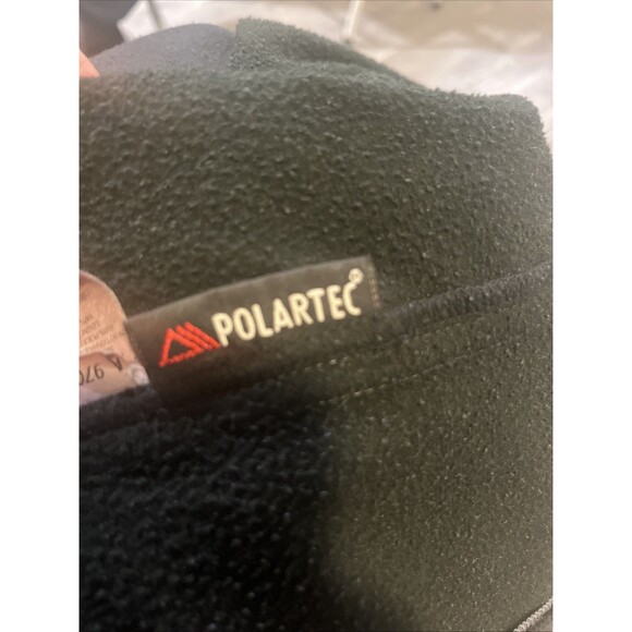 Marmot Men’s Polartec Black/Grey Camo  Full Zip Jacket Inside Zip Size Medium - Picture 13 of 13